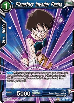Planetary Invader Fasha (TB3-027) - Clash of Fates
