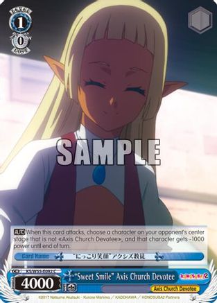 "Sweet Smile" Axis Church Devotee (KS/W55-E092 C) - KonoSuba 2