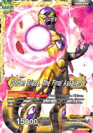 Frieza // Golden Frieza, The Final Assailant (2018 Big Card Pack) (TB1-073) - Promotion Cards