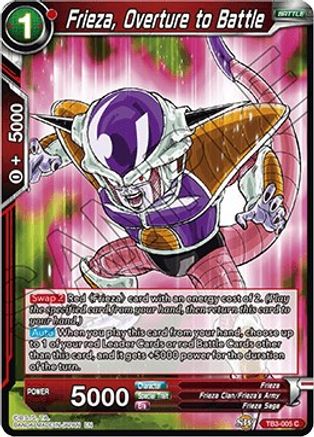 Frieza, Overture to Battle (TB3-005) - Clash of Fates