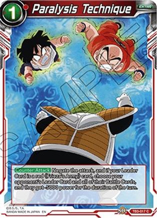 Paralysis Technique (TB3-017) - Clash of Fates