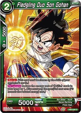 Fledgling Duo Son Gohan (TB3-038) - Clash of Fates