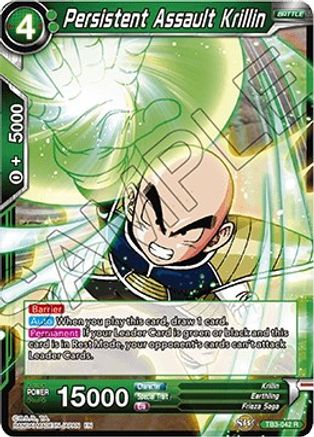 Persistent Assault Krillin (TB3-042) - Clash of Fates