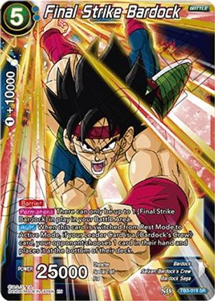 Final Strike Bardock (TB3-019) - Clash of Fates
