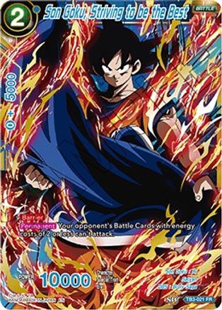 Son Goku, Striving to be the Best (TB3-021) - Clash of Fates