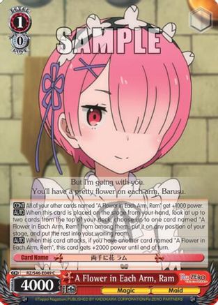 A Flower in Each Arm, Ram (RZ/S46-E049 C) - Re:ZERO