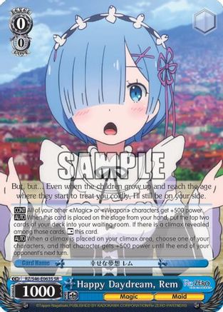 Happy Daydream, Rem (SR) (RZ/S46-E063S SR) - Re:ZERO