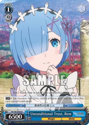 Unconditional Trust, Rem (RZ/S46-E065 R) - Re:ZERO