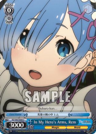 In My Hero's Arms, Rem (RZ/S46-E084 C) - Re:ZERO
