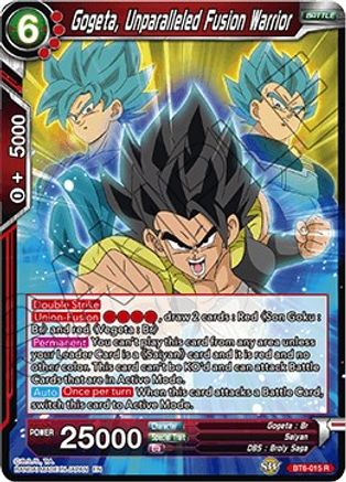 Gogeta, Unparalleled Fusion Warrior (BT6-015) - Destroyer Kings