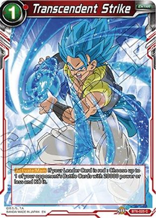 Transcendent Strike (BT6-025) - Destroyer Kings Foil