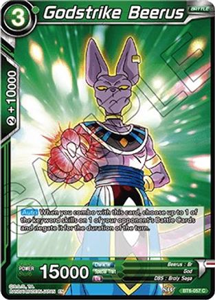 Godstrike Beerus (BT6-057) - Destroyer Kings