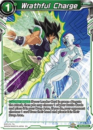 Wrathful Charge (BT6-078) - Destroyer Kings Foil
