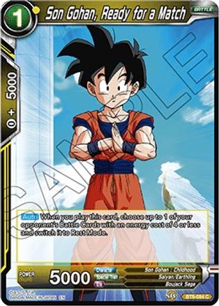 Son Gohan, Ready for a Match (BT6-084) - Destroyer Kings
