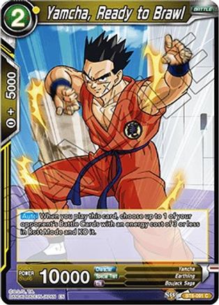 Yamcha, Ready to Brawl (BT6-091) - Destroyer Kings