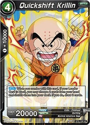 Quickshift Krillin (BT6-108) - Destroyer Kings Foil