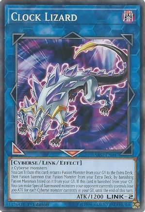 Clock Lizard (SAST-EN047) - Savage Strike 1st Edition