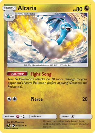 Altaria 40a/70 - Holofoil Alternate Art Promos - Promo