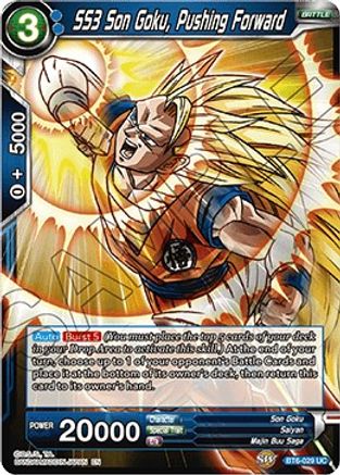 SS3 Son Goku, Pushing Forward (BT6-029) - Destroyer Kings