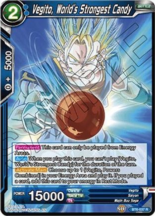 Vegito, World's Strongest Candy (BT6-037) - Destroyer Kings