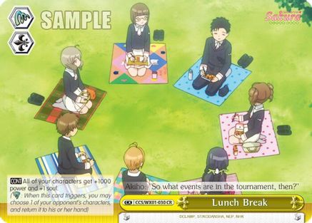 Lunch Break (CCS/WX01-030 CR) - Cardcaptor Sakura: Clear Card