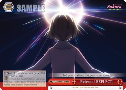 Release! REFLECT! (CCS/WX01-074 CR) - Cardcaptor Sakura: Clear Card