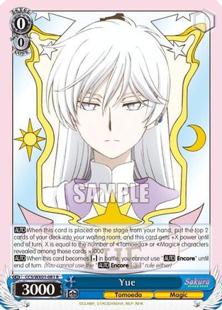 Yue (CCS/WX01-081 R) - Cardcaptor Sakura: Clear Card