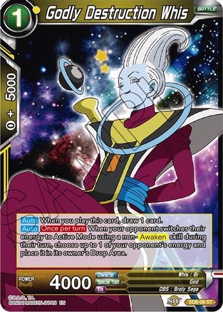 Godly Destruction Whis (SD8-09) - Destroyer Kings Foil
