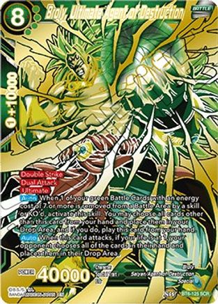 Broly, Ultimate Agent of Destruction (BT6-125) - Destroyer Kings