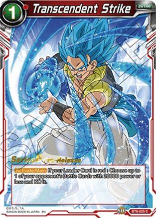Transcendent Strike (BT6-025_PR) - Destroyer Kings PreRelease Cards