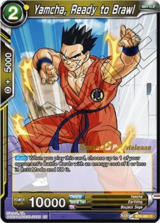 Yamcha, Ready to Brawl (BT6-091_PR) - Destroyer Kings PreRelease Cards