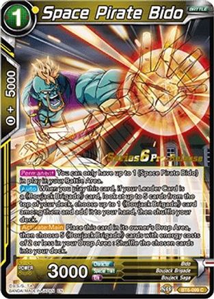 Space Pirate Bido (BT6-099_PR) - Destroyer Kings PreRelease Cards