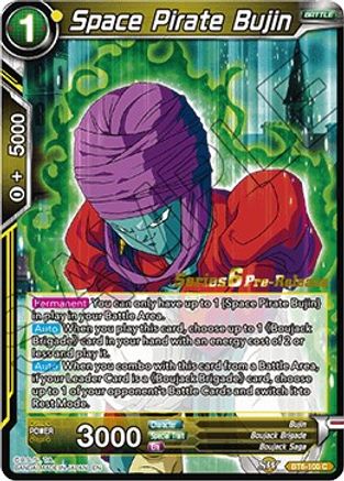 Space Pirate Bujin (BT6-100_PR) - Destroyer Kings PreRelease Cards
