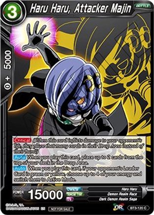 Haru Haru, Attacker Majin (Event Pack 3 - 2019) (BT3-120_PR) - Promotion Cards