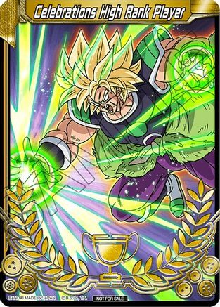 Celebrations High Rank Player (Celebrations 2019 - Merit Card - Top 50) - Tournament Promotion Cards