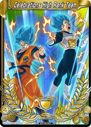 Celebrations High Rank Team (Celebrations 2019 - Merit Card - Top 50) - Tournament Promotion Cards