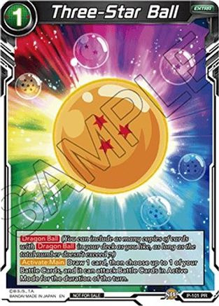 Three-Star Ball (P-101) - Promotion Cards Foil