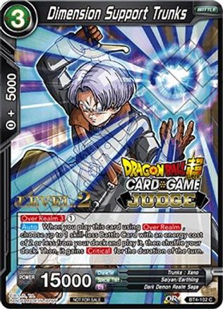 Dimension Support Trunks (Level 2) (BT4-102) - Judge Promotion Cards
