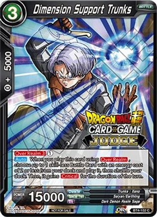 Dimension Support Trunks (BT4-102) - Judge Promotion Cards