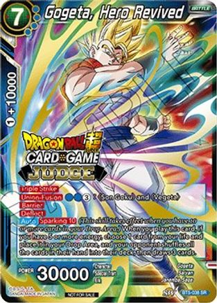 Gogeta, Hero Revived (BT5-038) - Judge Promotion Cards