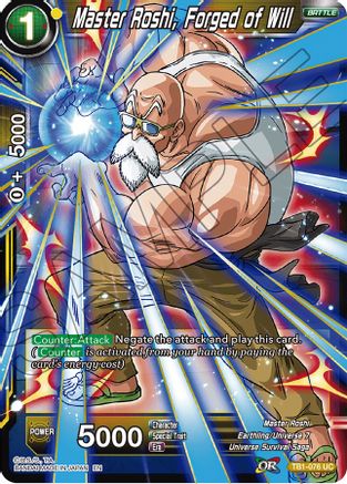 Master Roshi, Forged of Will (Alternate Art) (TB1-076) - Special Anniversary Set
