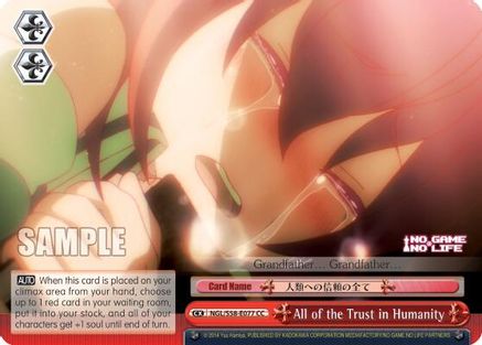 All of the Trust in Humanity (NGL/S58-E077 CC) - No Game No Life