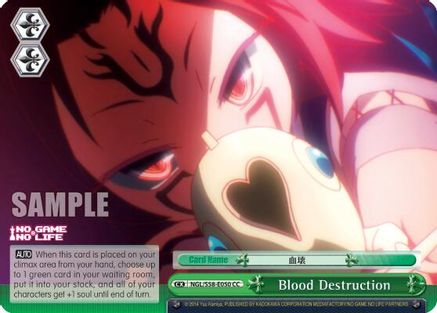 Blood Destruction (NGL/S58-E050 CC) - No Game No Life