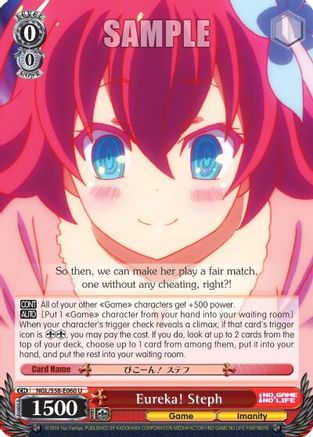 Eureka! Steph (NGL/S58-E060 U) - No Game No Life