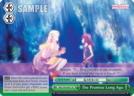 The Promise Long Ago (NGL/S58-E047 CR) - No Game No Life