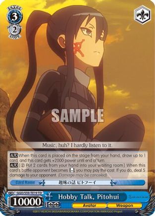 Hobby Talk, PItohui (GGO/S59-TE19 TD) - Gun Gale Online