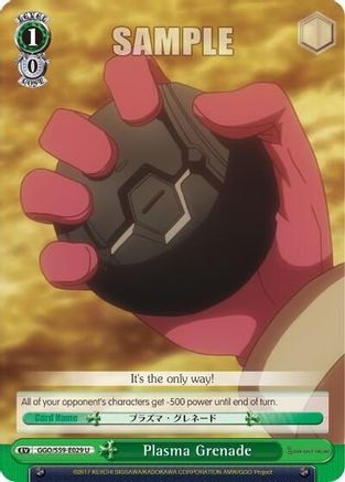 Plasma Grenade (GGO/S59-E029 U) - Gun Gale Online
