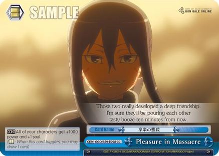 Pleasure in Massacre (GGO/S59-E098 CC) - Gun Gale Online