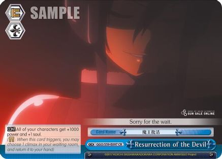 Resurrection of the Devil (GGO/S59-E097 CR) - Gun Gale Online