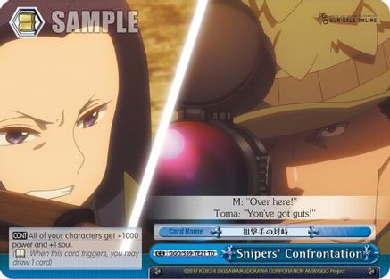 Snipers' Confrontation (GGO/S59-TE21 TD) - Gun Gale Online